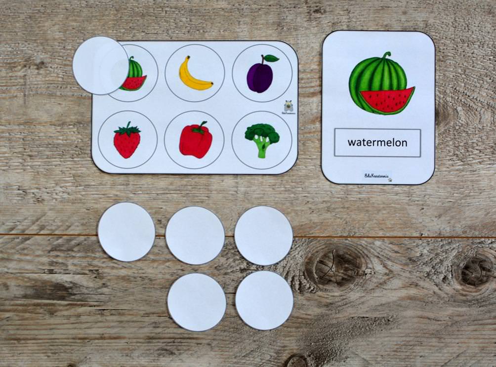 BINGO – owoce i warzywa