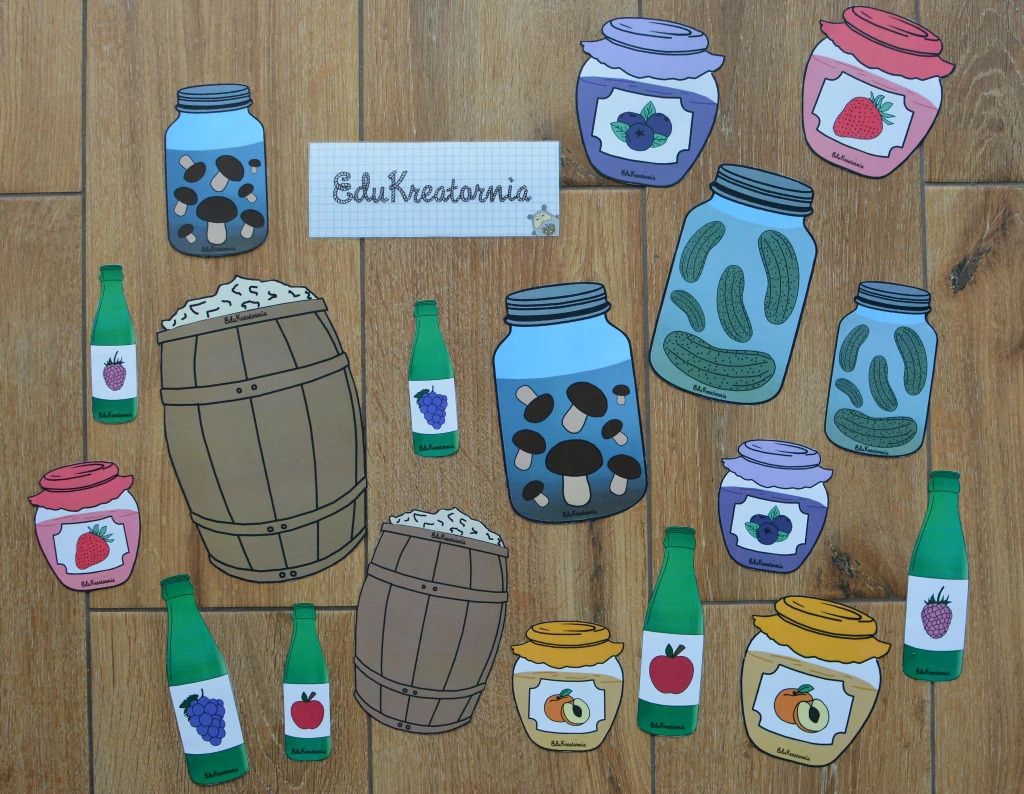 Jesienna spiżarnia - przetwory + bonus